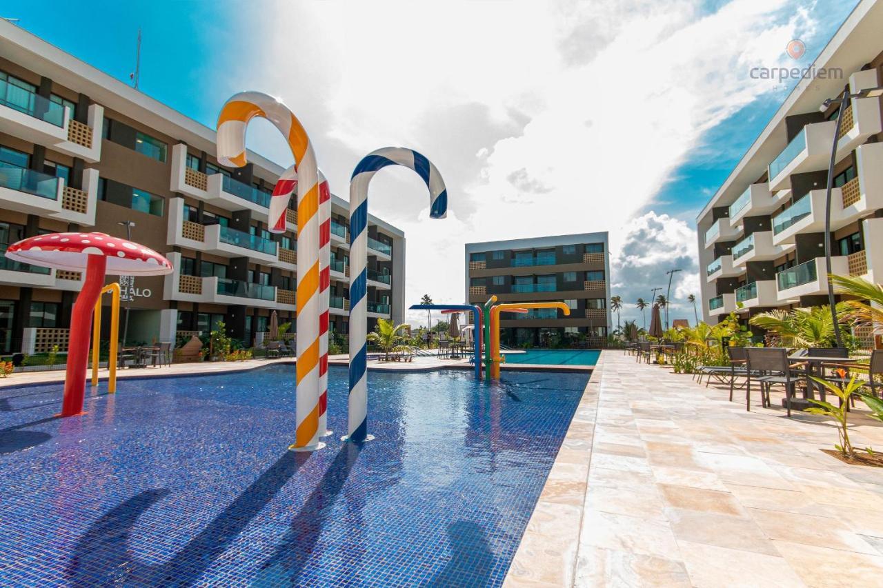 Mana Beach #C110 - Para 3 Pessoas Por Carpediem Pôrto das Galinhas Esterno foto